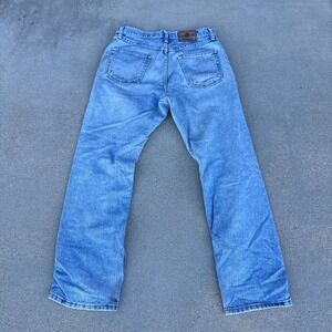 Wrangler Men Jeans Light Wash 30x30 Relaxed Fit 97601SB